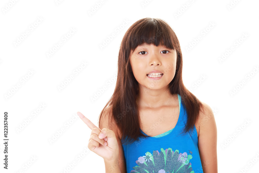笑顔の女の子