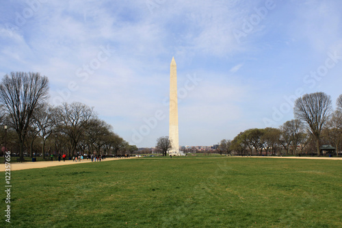 Washington Monument Across the Green