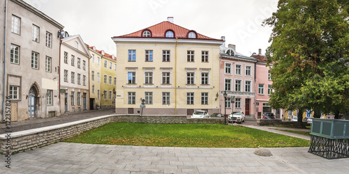 Building in the old town of Tallinn, Estonia