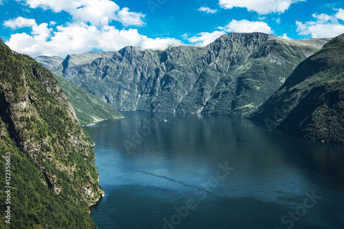 Geiranger fjord in Norway © kbarzycki