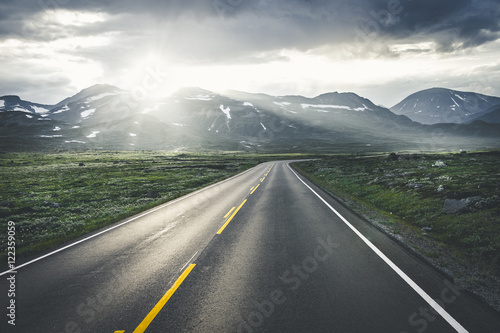 Spectacular Norwegian road