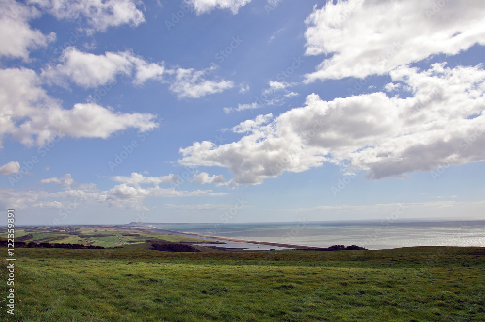 Obraz premium Dorset countryside in the summer.