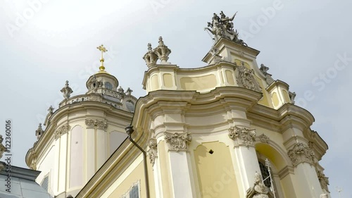 church saintly Jurij Lviv renesans pan up photo