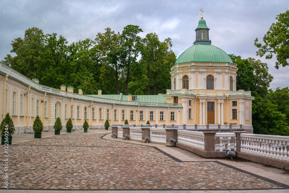 Russia, palace of Menshikov in mansion Oranienbaum in town Lomonosov.