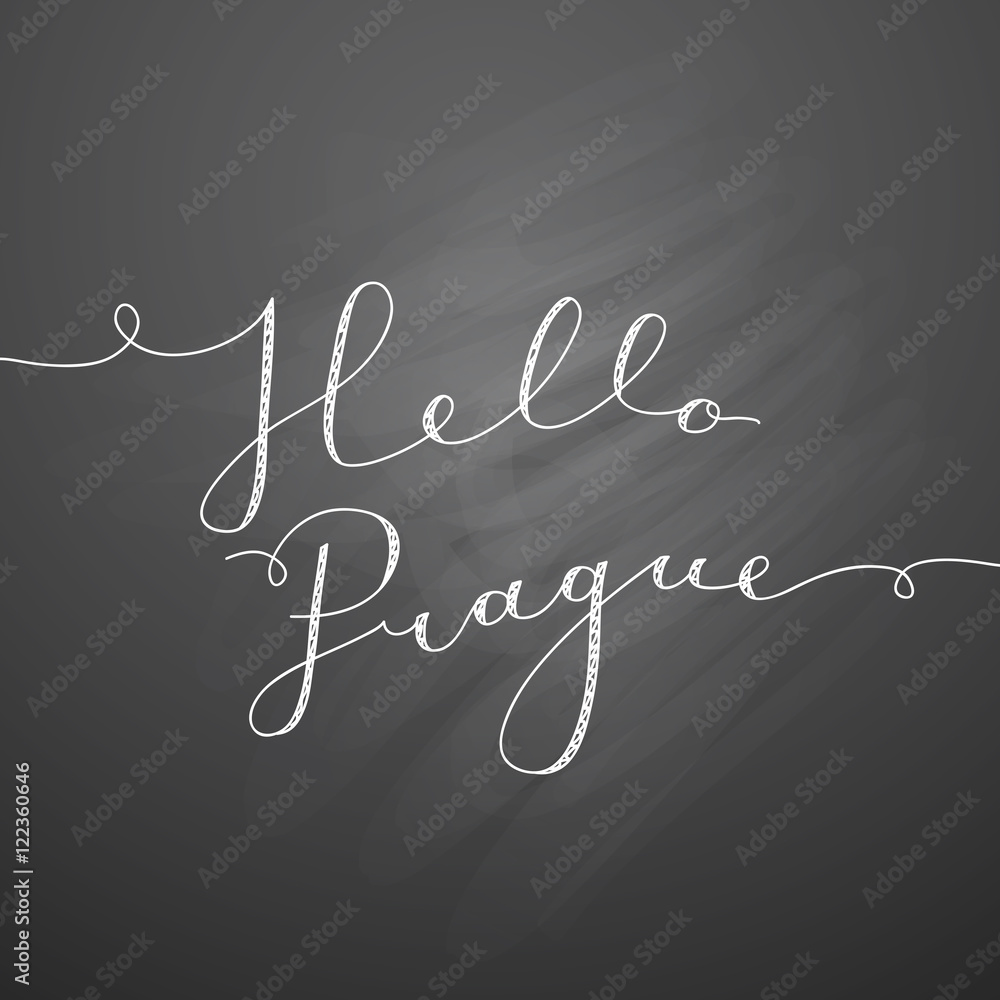 hello prague lettering hello prague lettering
