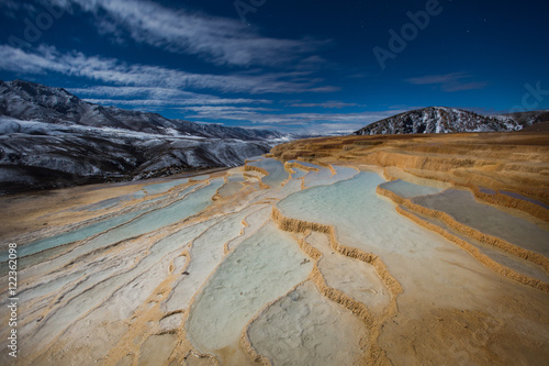 Canvastavla Badab-e Surt at Night, Mazandaran, Iran