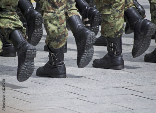 Military boots