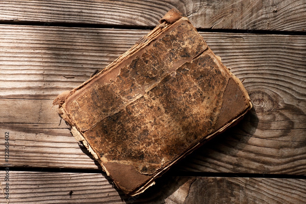 old book on the table 3