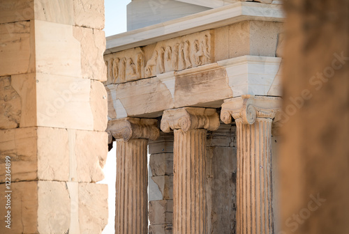 Temple of Athena Nike in Acropolis of Athens, Greece