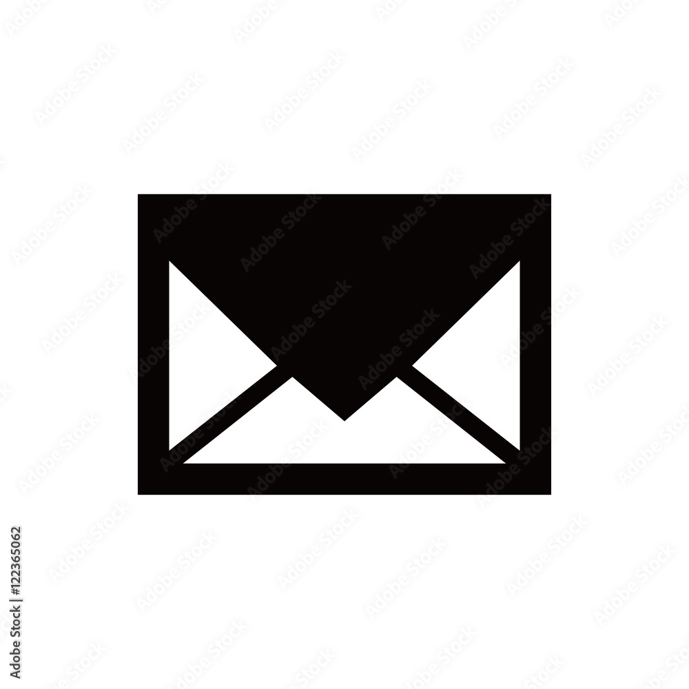 email icon stock vector illustration flat design email icon stock vector illustration flat design