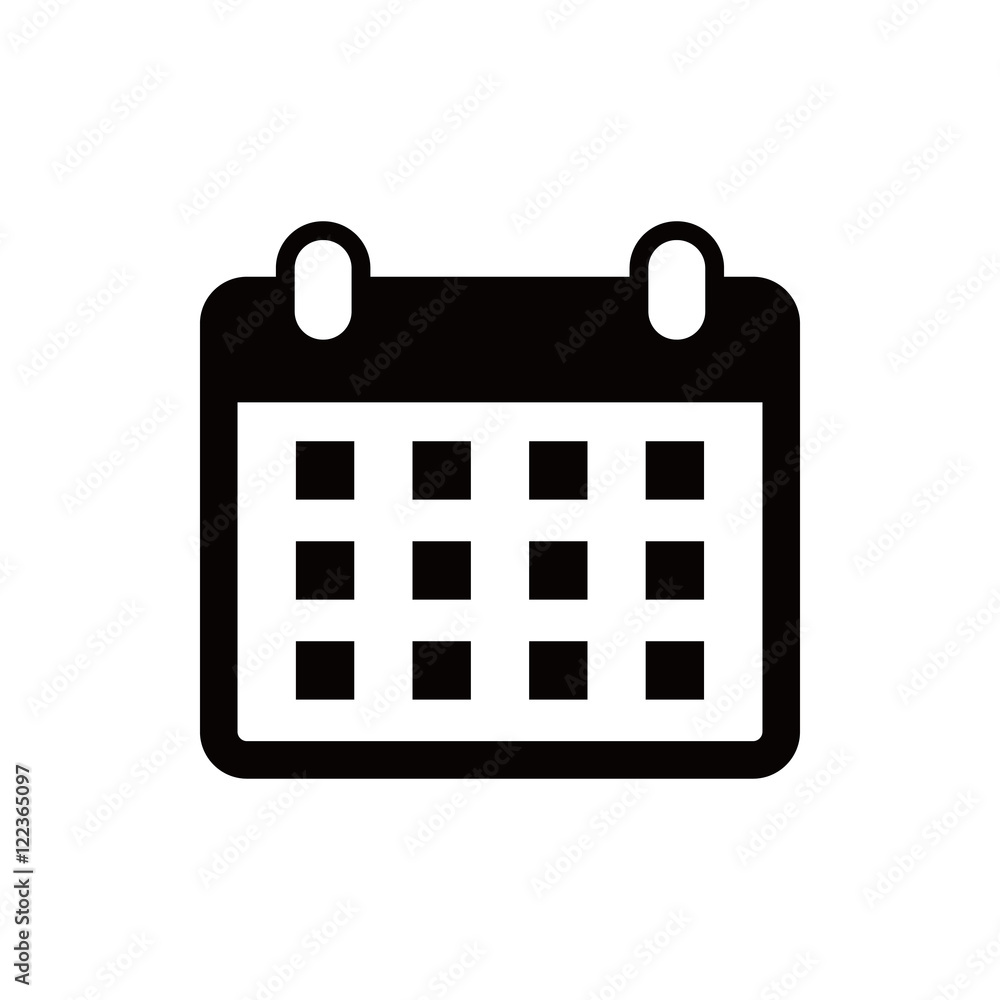 calendar icon stock vector illustration flat design calendar icon stock vector illustration flat design