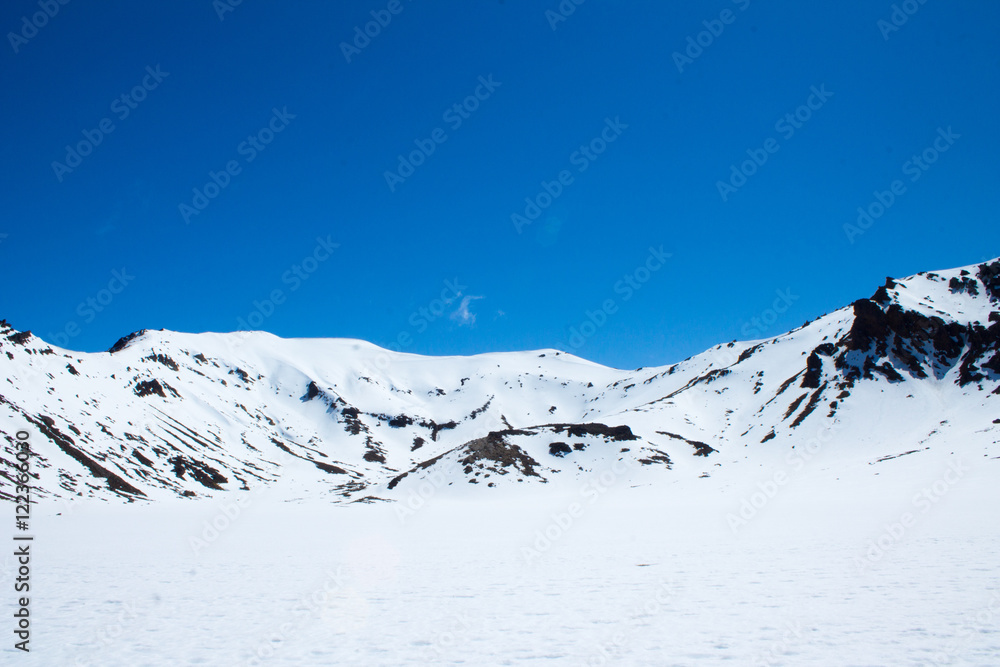 Mount Tongariro Snow