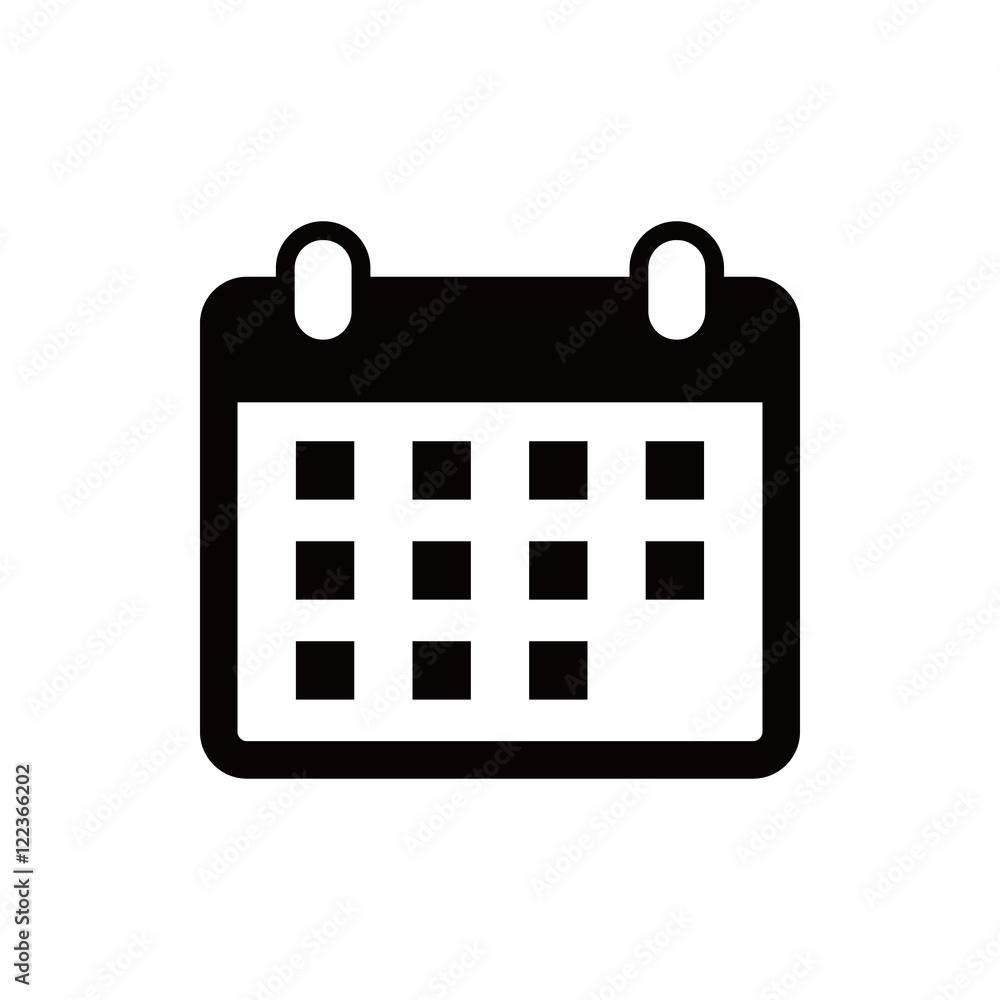 calendar icon stock vector illustration flat design calendar icon stock vector illustration flat design