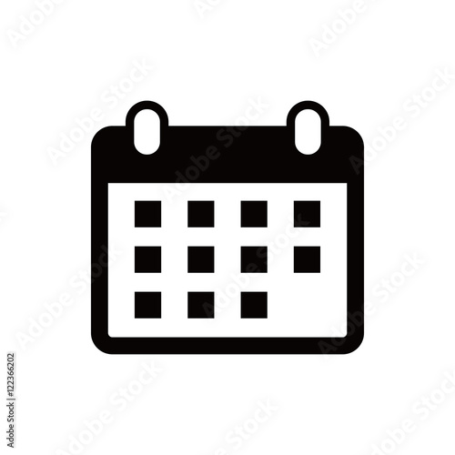 calendar icon stock vector illustration flat design