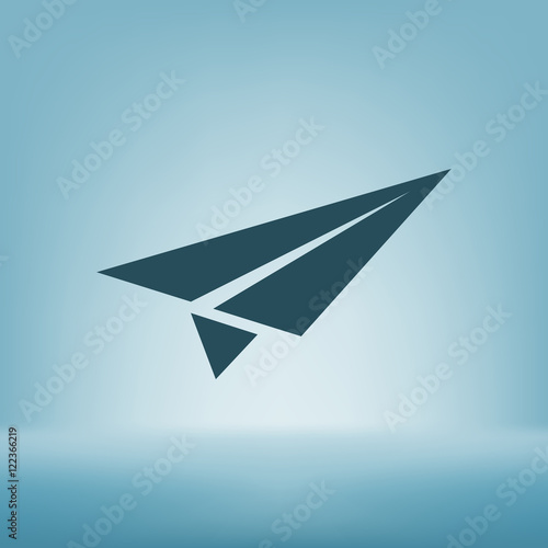 Paper airplane icon