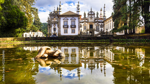  beautiful Vila real castle in Portugal - Solar de Mateus photo