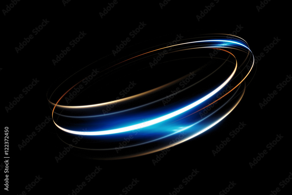 Glow swirl light effect. Circular lens flare. Abstract rotational lines. Power energy element. Space for message. Glow swirl light effect. Circular lens flare. Abstract rotational lines. Power energy element. Space for message.