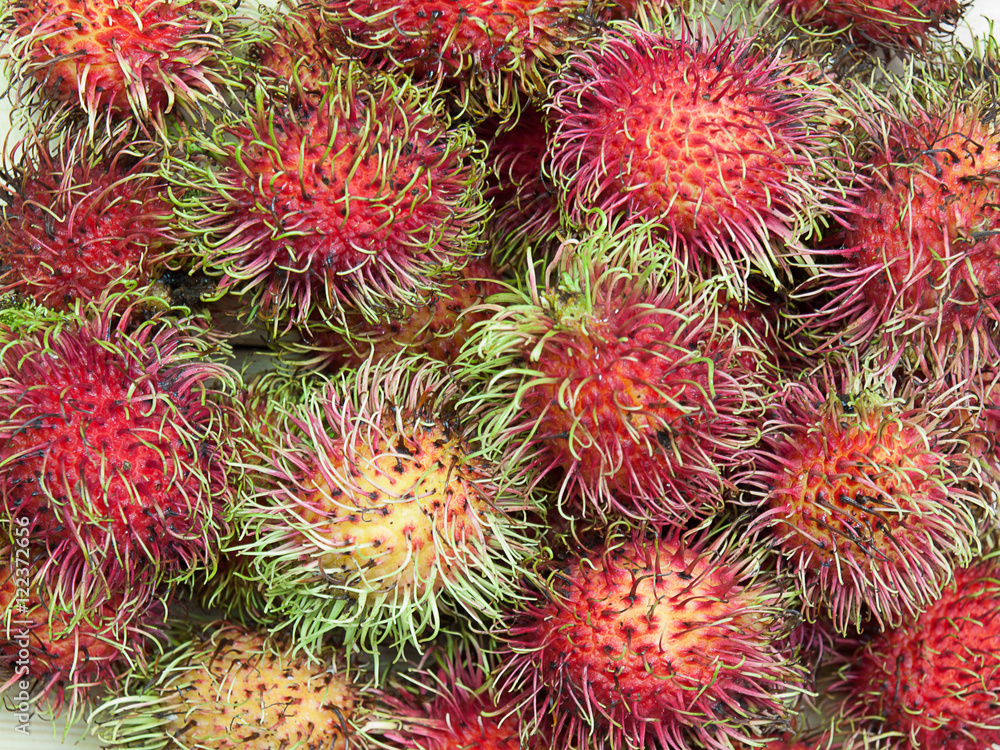 rambutan sweet delicious Thai fruit rambutan sweet delicious Thai fruit