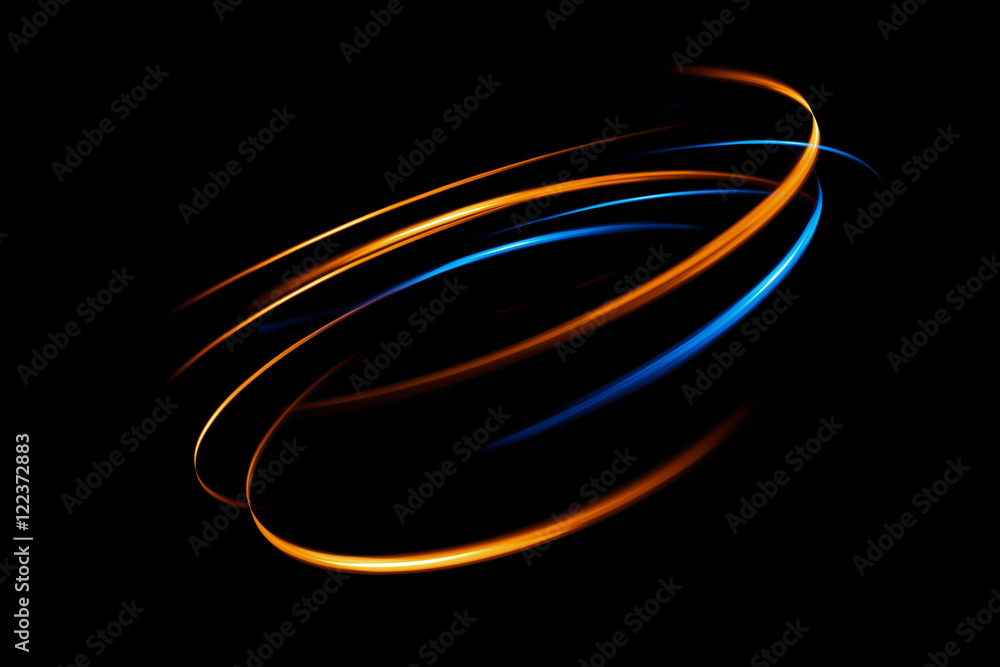Glow swirl light effect. Circular lens flare. Abstract rotational lines. Power energy element. Space for message. Glow swirl light effect. Circular lens flare. Abstract rotational lines. Power energy element. Space for message.