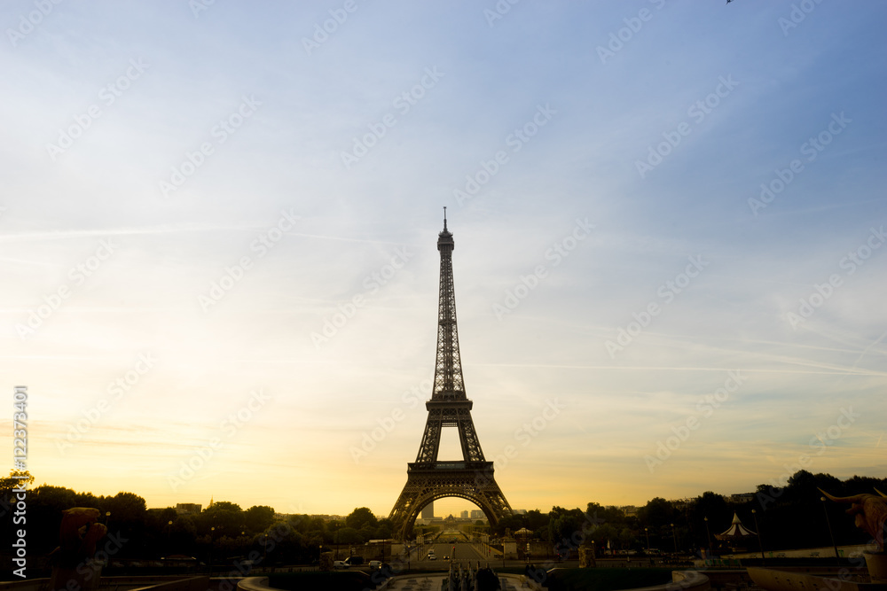 Eiffel tower Paris, France