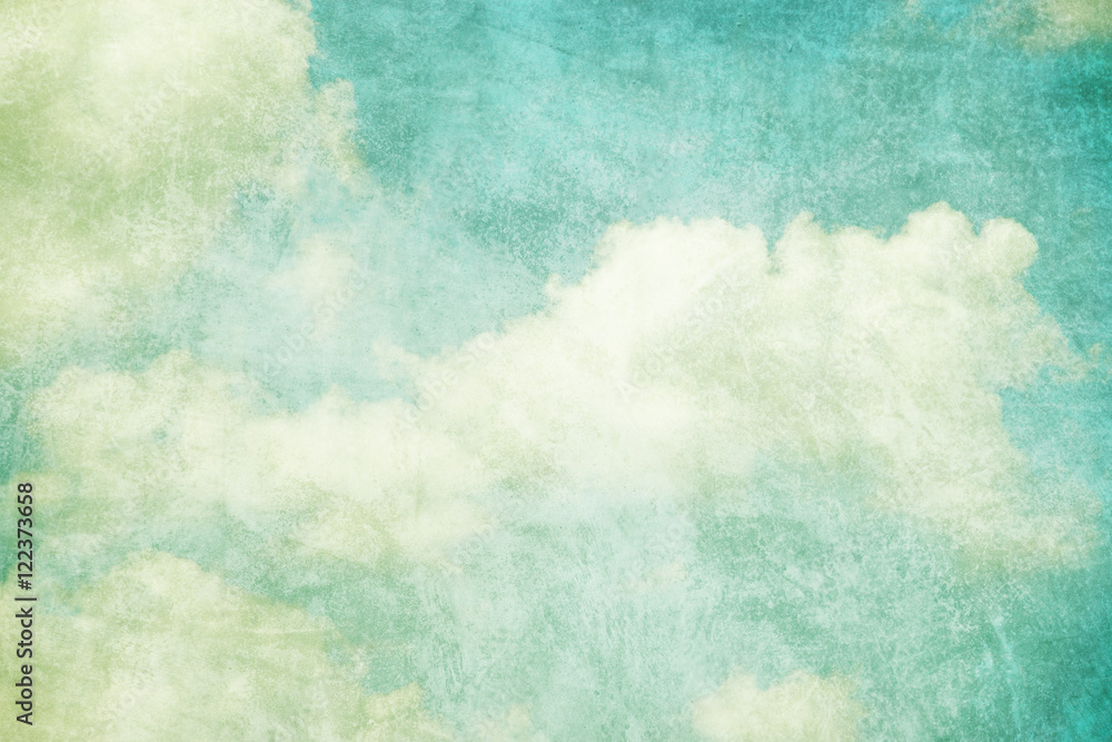grunge retro sky abstract background