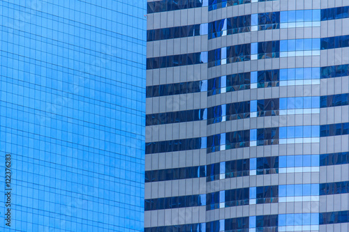 building and window reflection