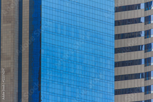 building and window reflection