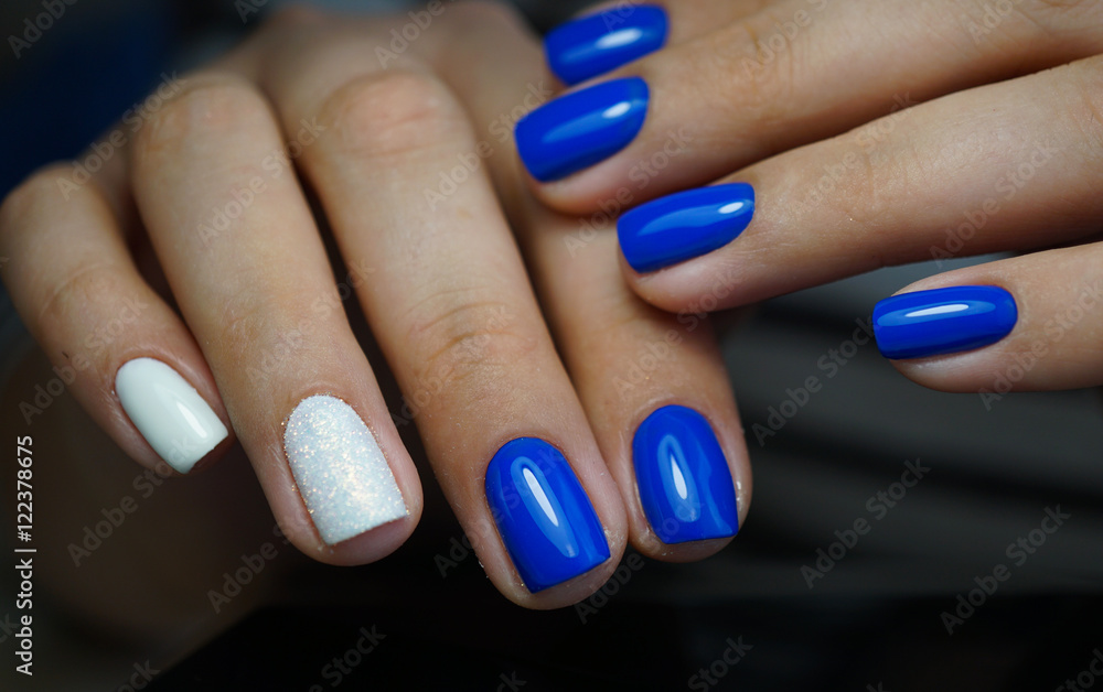 Nails and clean manicure. Nails are natural. Manicure is made using nails drill machine. Nails and clean manicure. Nails are natural. Manicure is made using nails drill machine.