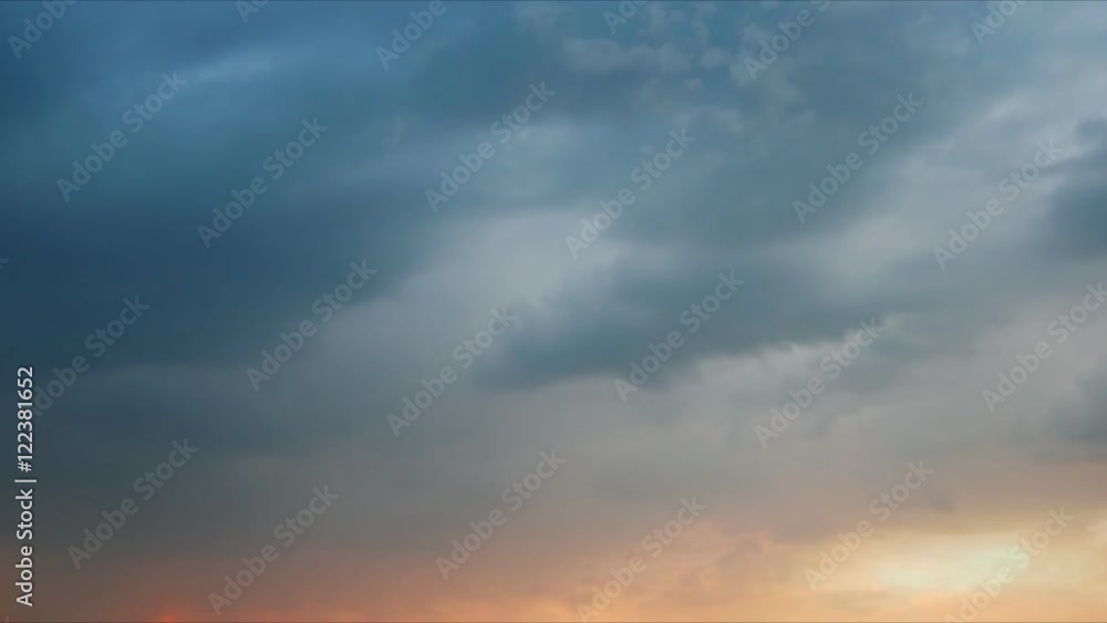 Loop of stormy blue clouds. Time lapse HD Loop of stormy blue clouds. Time lapse HD