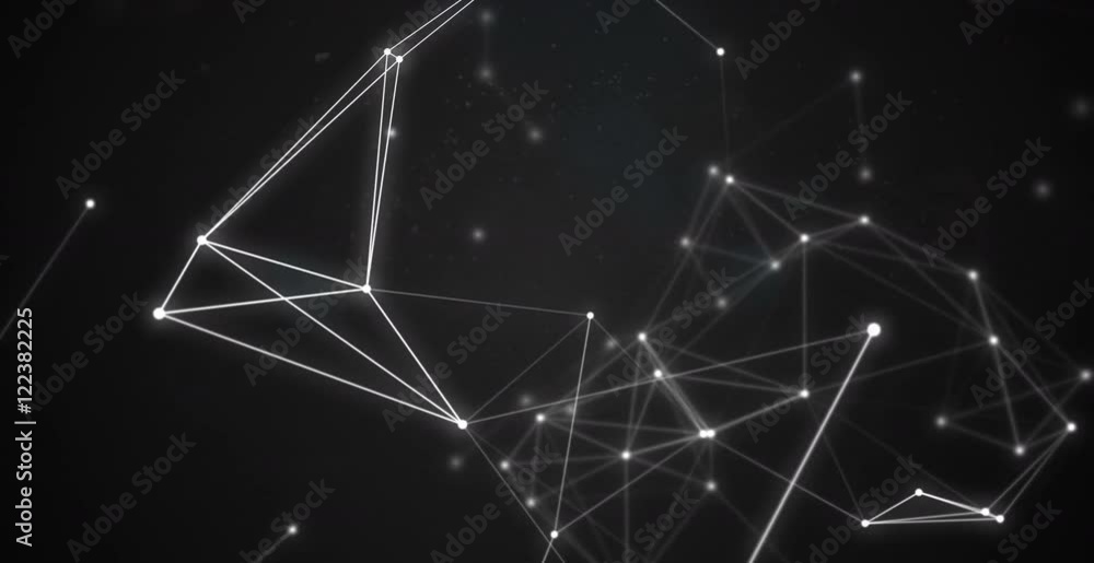 Abstract plexus background Abstract plexus background