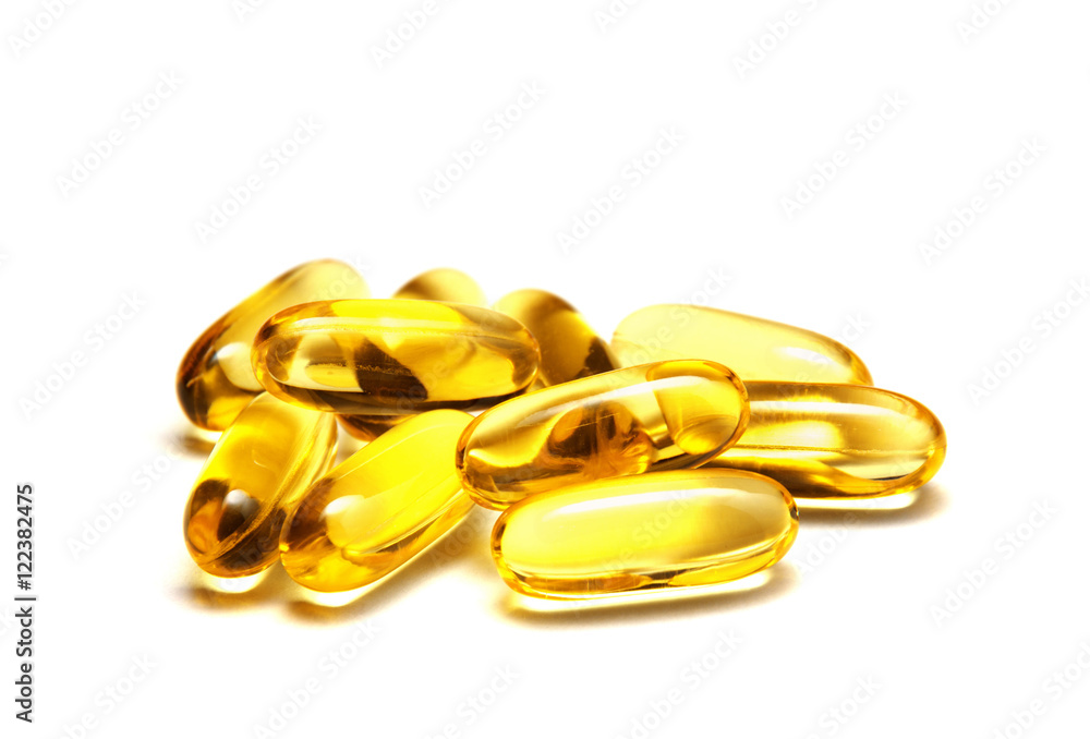 Isolated fish oil capsules Isolated fish oil capsules