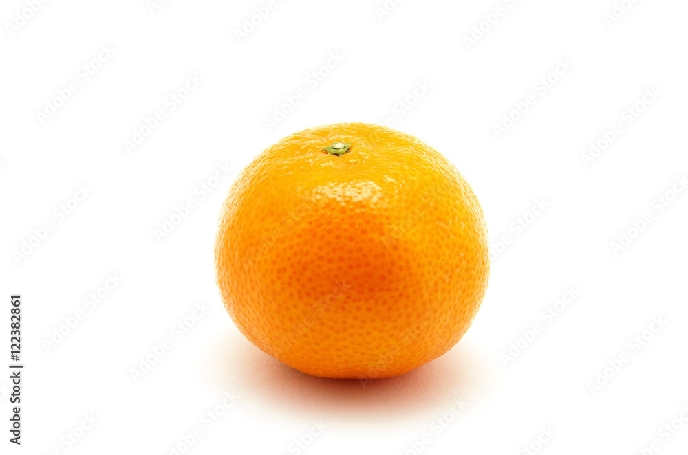 Mandarin isolated on white background Mandarin isolated on white background
