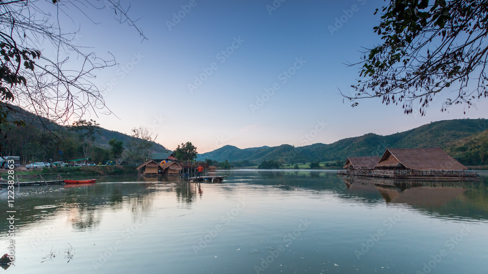 Fototapeta premium khao wong Mountain at Suphan Buri , thailand