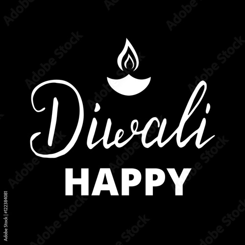 Diwali. Holiday Indian Diwali illustration