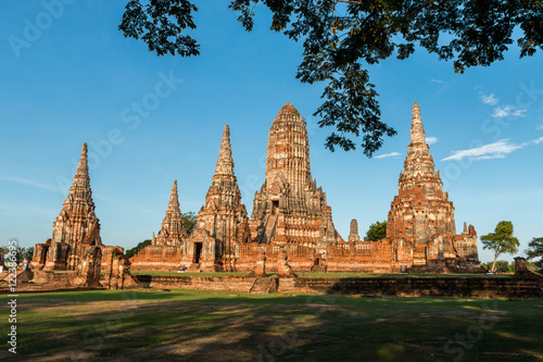 Ayutthaya Historical Park, Phra Nakhon Si Ayutthaya, Ayutthaya , Thailand.Image is soft focus. © pong0402