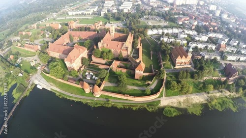Castle of the Teutonic Order in Malbork, Poland.