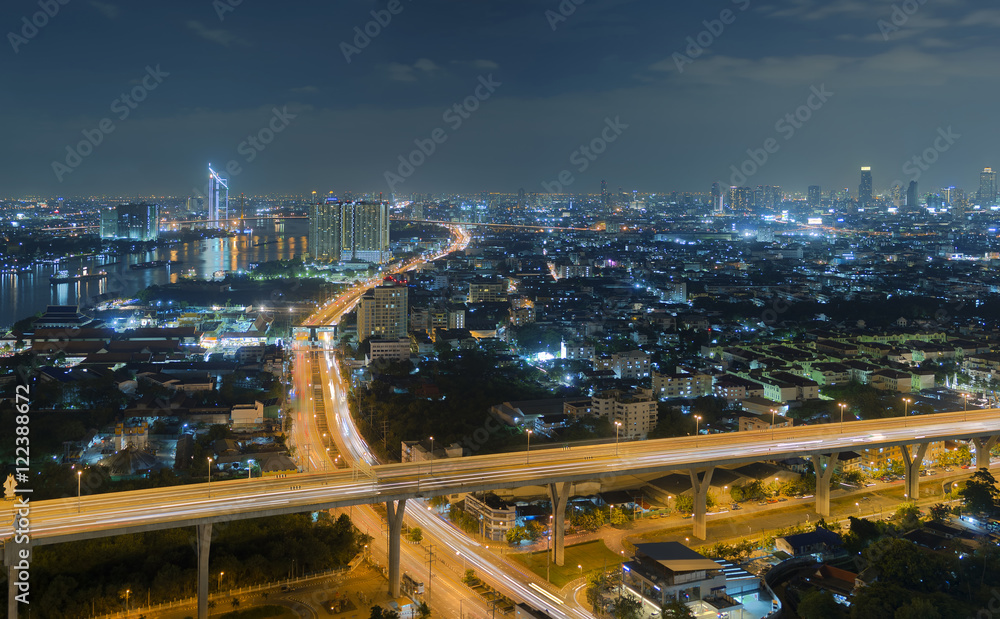 Obraz premium view of Bangkok