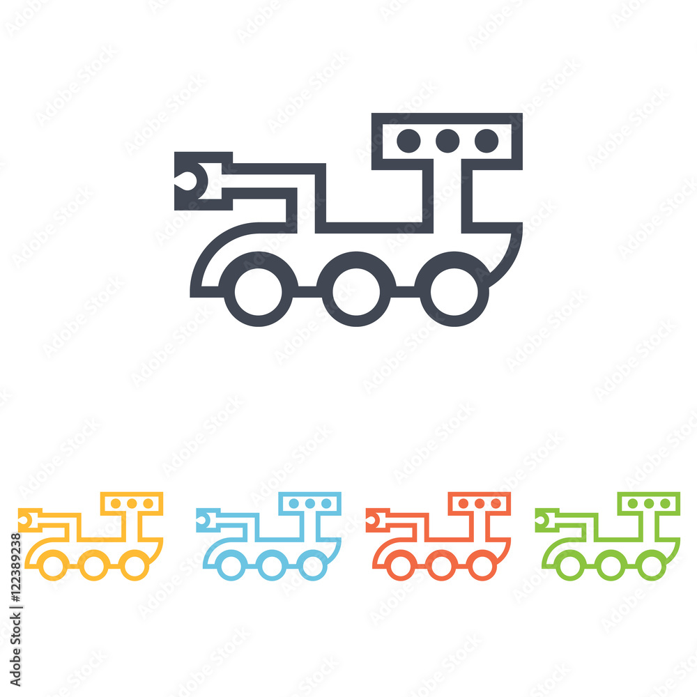 space rover icon space rover icon