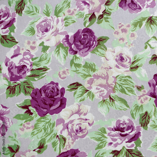 Fabric Rose Pattern