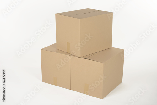 Cajas de cartón © imstock