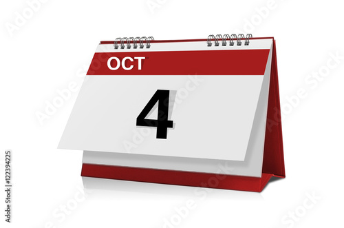 October calendar