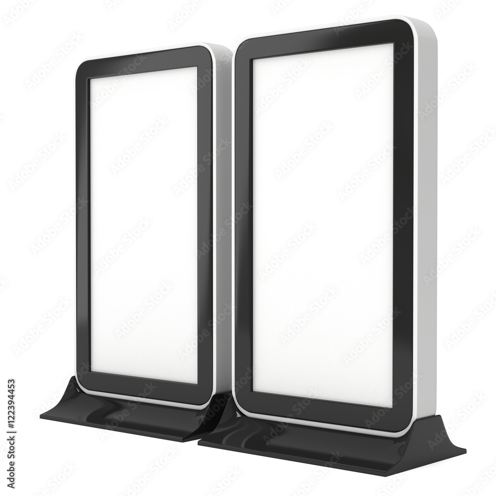 Trade show booth LCD screen stand. Trade show booth LCD screen stand.