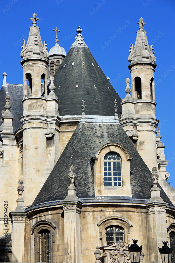 Chevet de l'église de l'Oratoire du Louvre à Paris, France