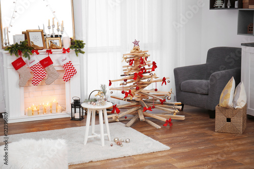 Creative Christmas tree in ...