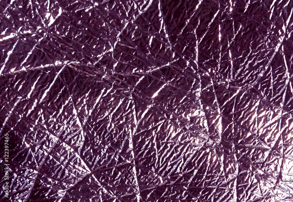 Fototapeta premium Metal foil texture.