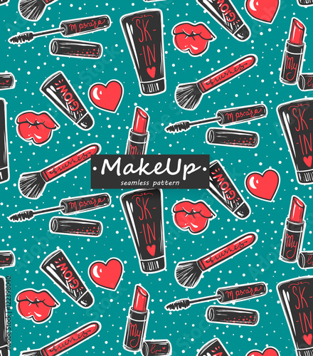 Makeup background.