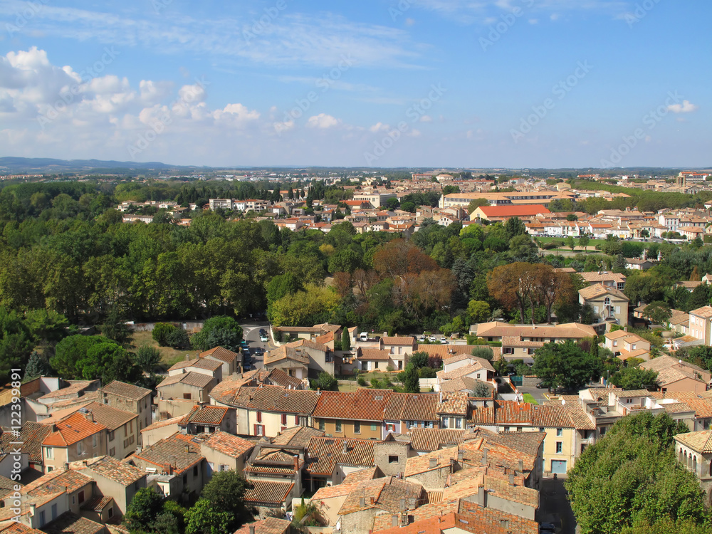 Carcassonne panorama, France
