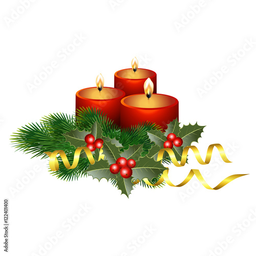 Christmas candles