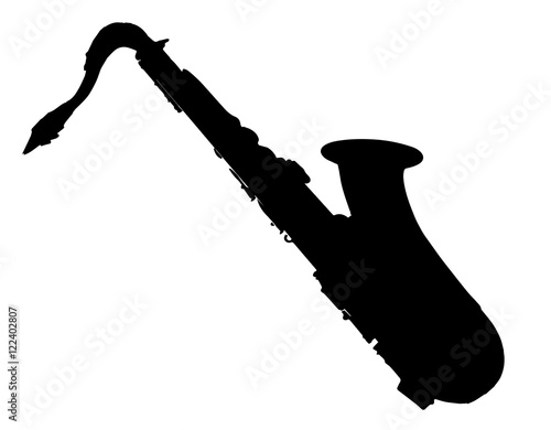 Saxophone Silhouette