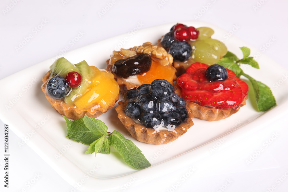tartlets with fruit tartlets with fruit